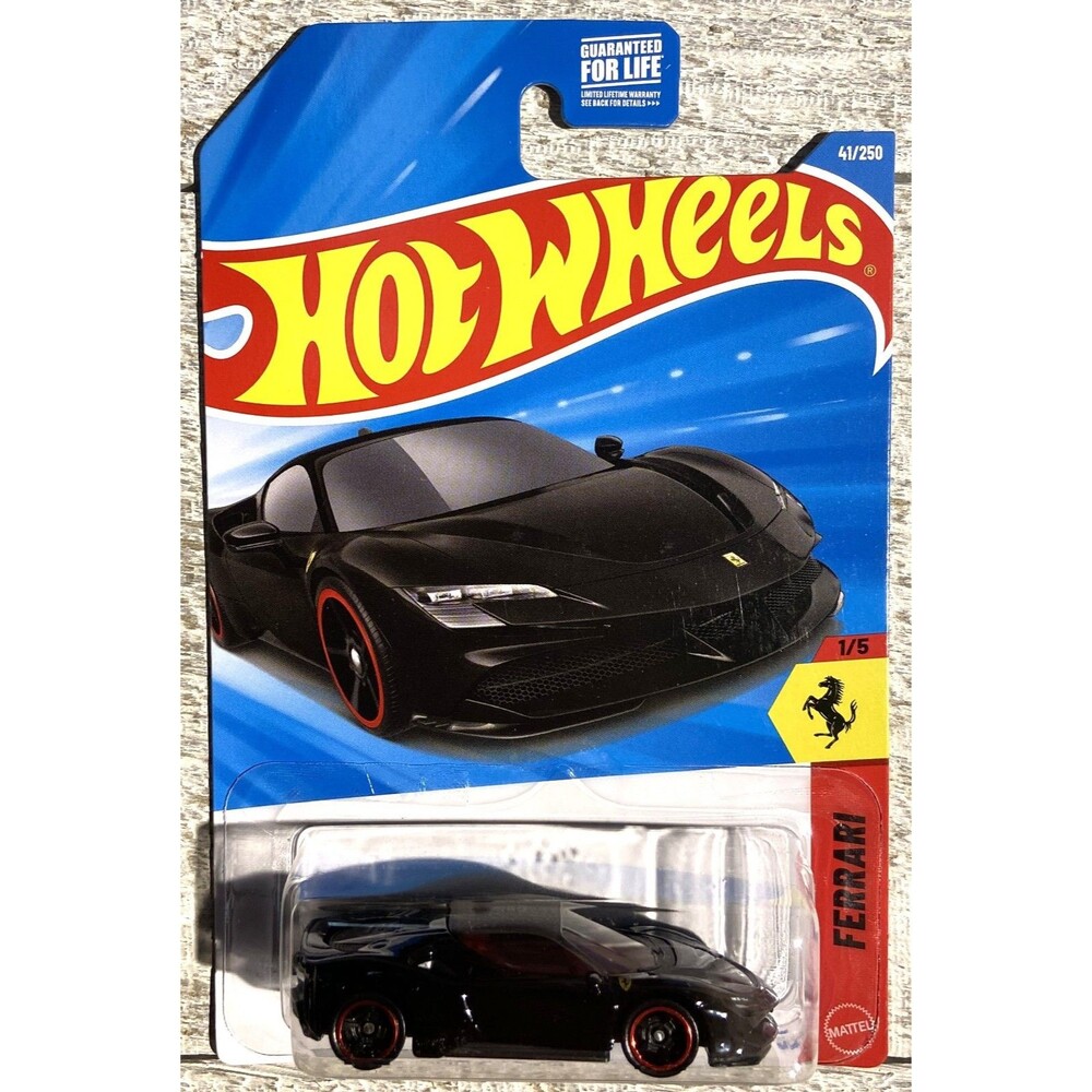 2026 Hot Wheels #41 Ferrari SF90 Stradale BLACK